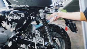 バイク洗車ブラシ