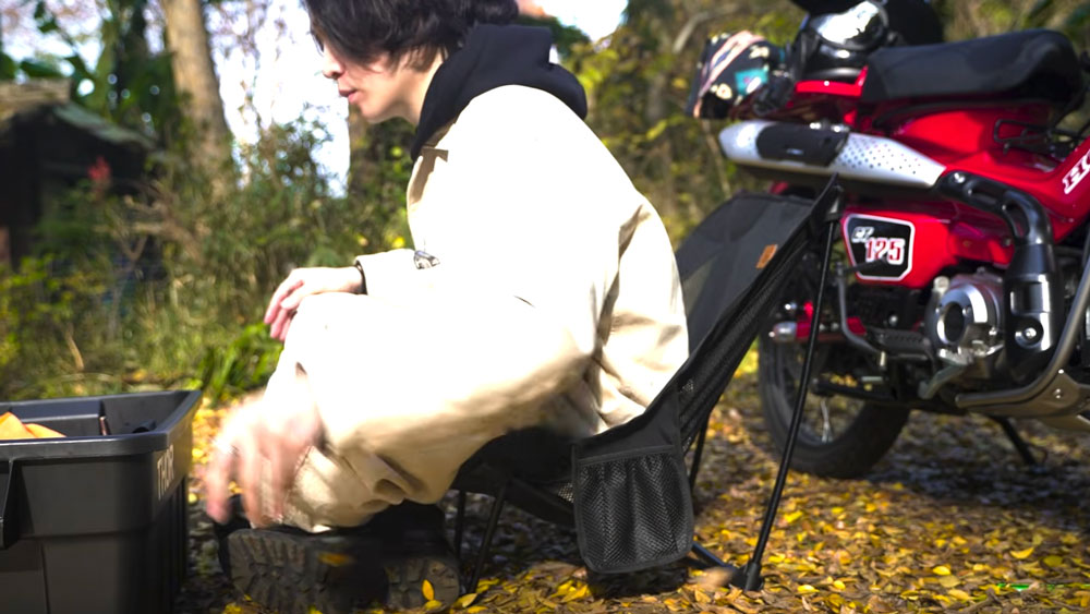 バイクにおすすめのアウトドアチェア