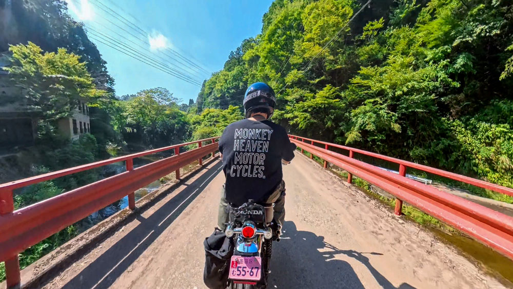 Insta360 X5で撮影したバイク動画