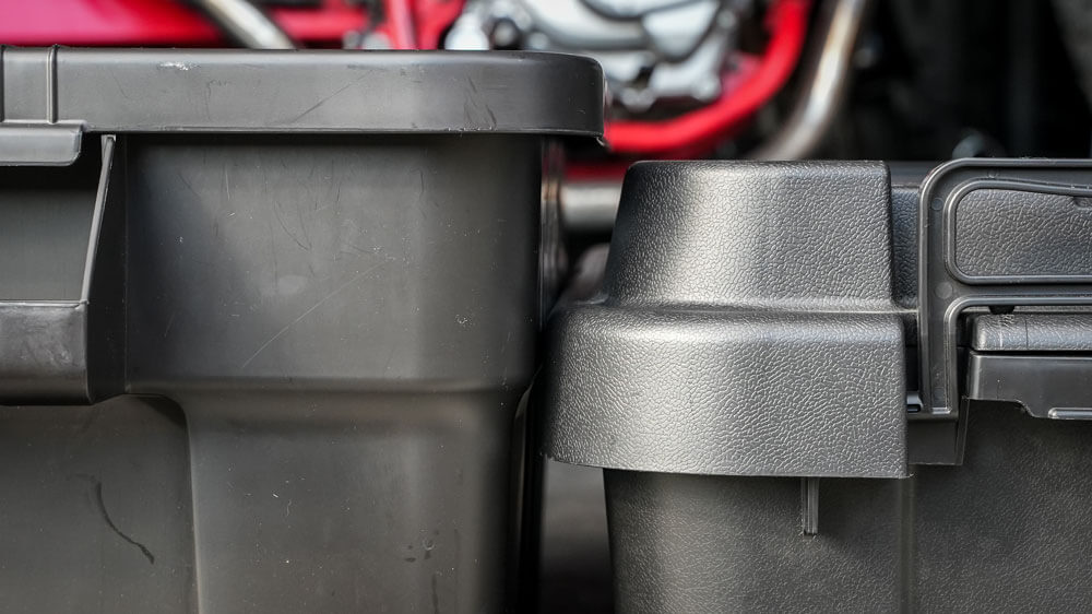 トランクカーゴとTHORコンテナの外観比較