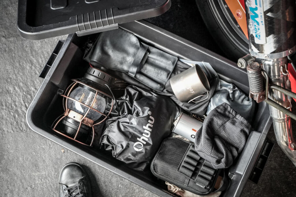 THORコンテナの収納アイデア