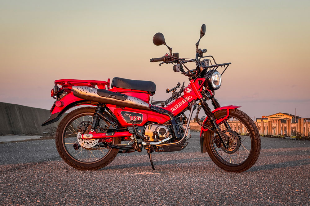 ハンターカブのカスタム