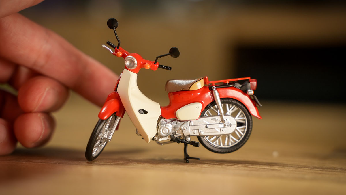 サンリオ×スーパーカブの食玩レビュー