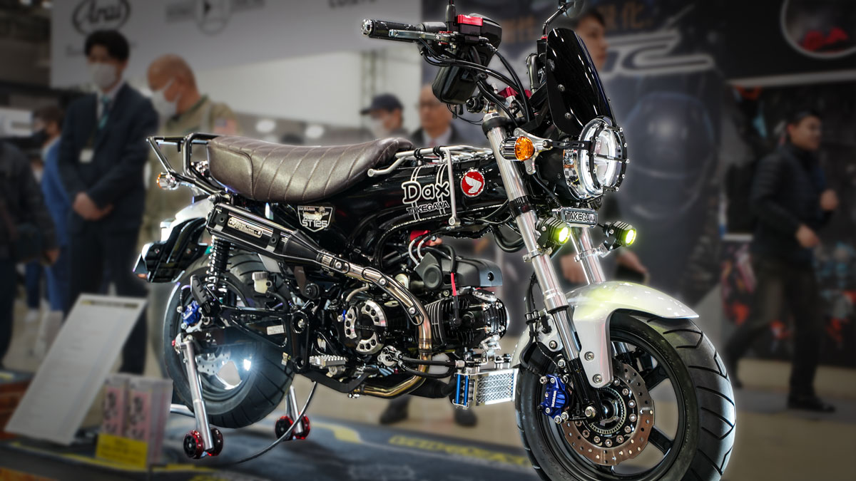 ダックス125のかっこいいカスタム事例